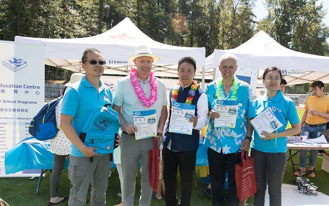 E2教育参加本拿比市中华文化节